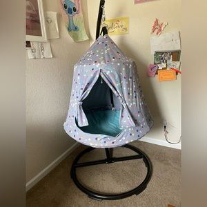 Grey Kids Hanging Tent